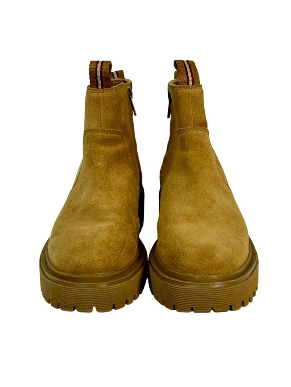 NWOB Madewell Henry Lugsole Chelsea Boots Distant Sand Chunky Ankle 8 Gorpcore - Picture 3 of 10